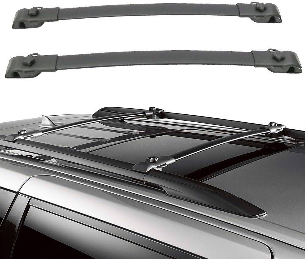 Roof Rack 2011-2020 Toyota Sienna Aluminum Black Cross Bar