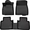 Floor Mat Compatible with 2013-2018 Nissan Altima Floor Mats, 3D Molded Custom Pad Black TPE Thermo Plastic Elastomer All Weather Liner Protector 1st and 2nd Front Rear Protection 3PC Set