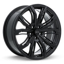 RTX Black Widow Alloy Wheel Rim Size 16 x 7 Inch Bolt Pattern 5x100 Offset 35 Center Bore 54.1 Toyota Corolla