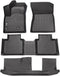 IKON Floor Mat Compatible with 2022-2024 Mitsubishi Outlander Floor Mats 3D Custom Carpets Protection 4PC All Weather Liner Protector