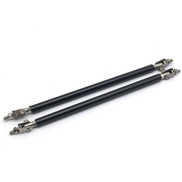 Support Rod 2Pcs 150mm Adjustable Front Bumper Lip Splitter Strut Rod Tie Support Bar