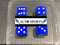 Truck/Motocycle/Cars Wheel Tire Valve Stem Cover Cap 4 Pcs/ set Dice Style