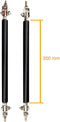 Support Rod 2Pcs 200mm Adjustable Front Bumper Lip Splitter Strut Rod Tie Support Bar