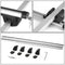 Universal Adjustable 48" Pair of Aluminum Top Cross Bar Cargo Roof Racks+Keys Lock