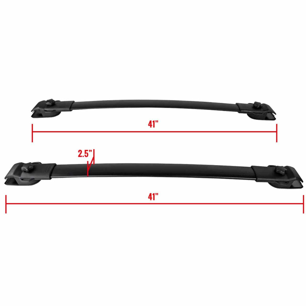 Roof Rack 2011-2020 Toyota Sienna Aluminum Black Cross Bar – Auto