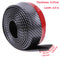 Samurai EZ Lip Universal Fitment Carbon Fiber Print CFL Front Bumper Chin Lip PVC Quick Lip 98 Inches