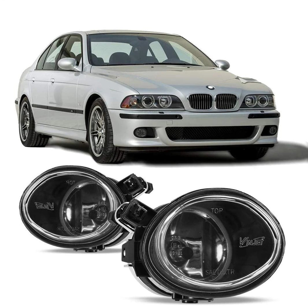 Fog Light Kit OEM STYLE FOG LIGHTS Fit 2001-2005 3 series E46, 2000-2003  BMW 5 series E39 M5 , CLEAR Lense