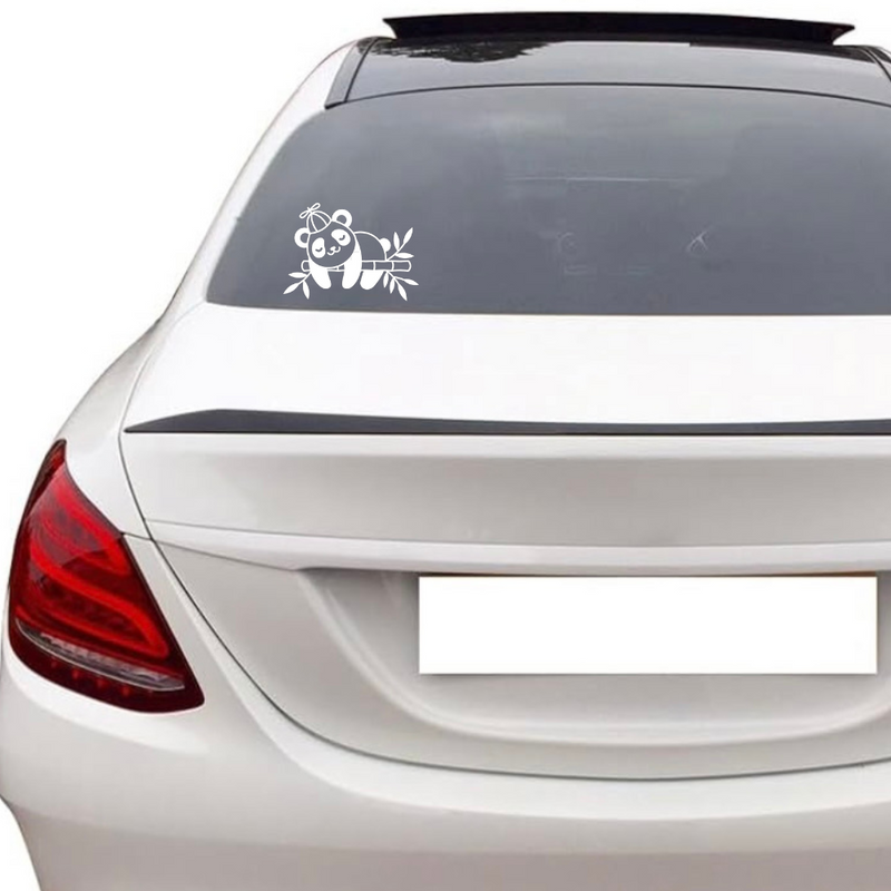 EPP® Custom Windshield /Bumper Vinyl Sticker Decals -Animated Design Sticker -Panda