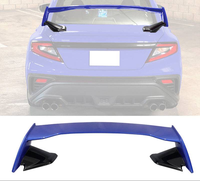 Subaru Spoiler STi Style spoiler Wing 2022-2024 Subaru Impreza STi WRX 4door Sedan Spoiler Painted / Unpainted - Auto Sports Accessories & Performance
