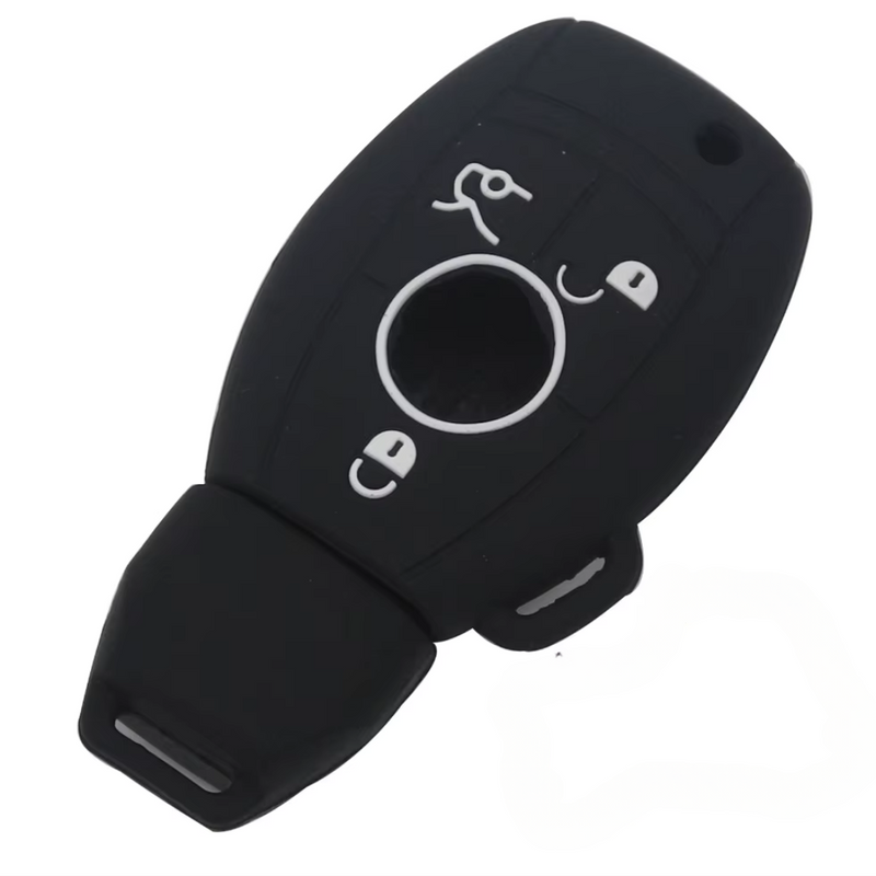 Mercedes Key Fob Silicone Rubber Cover Key Protector - Auto Sports Accessories & Performance