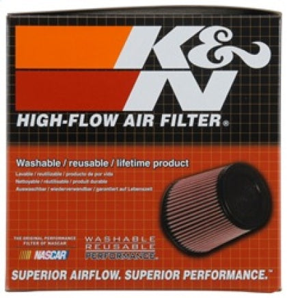 K&N Filter AIR Filter 3in (inlet) Flange ID 6in Base OD 5.125in Top OD 5in Height