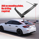 Spoiler For 2022-2024 Honda Civic Hatchback Type-R Gloss Black Trunk Spoiler Mounting Plates - Auto Sports Accessories & Performance