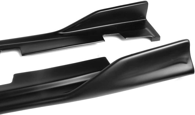 Side Skirt 2014-2020 Lexus IS250 IS300 IS350 AS Style Unpainted Matte Black Side Skirts PP