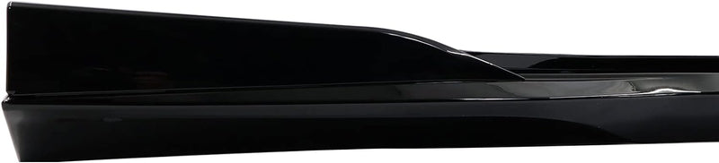 Side Skirt 2016-2023 Chevy Camaro Rocker Style Gloss Black PP Side Skirt Moulding Rocker Panel Extension Splitters (Back Order)