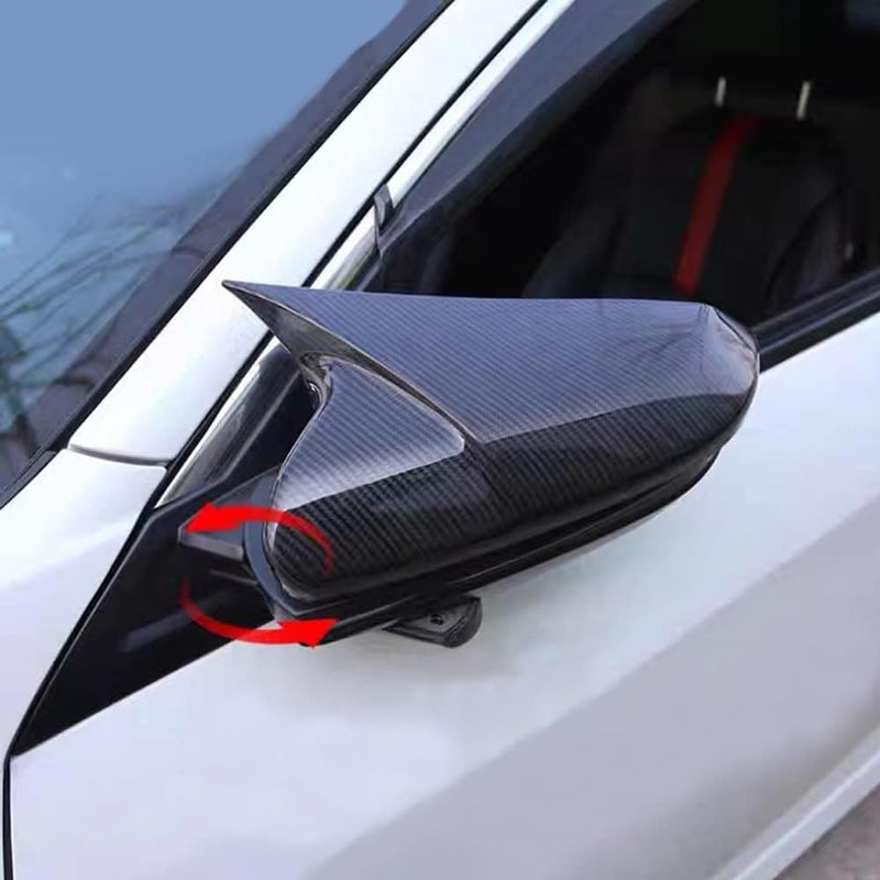 Mirror Cover 2016-2021 Honda Civic Sedan Mirror Covers Sport Style