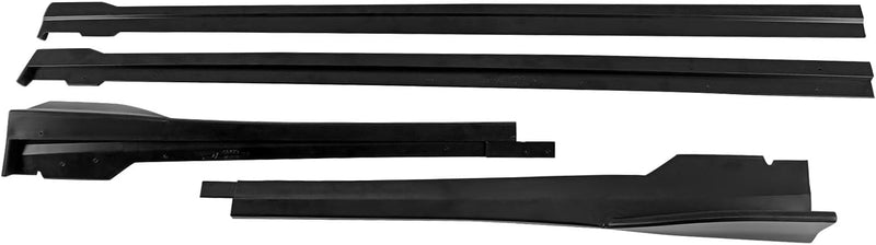 Side Skirt 2022-2025 Subaru WRX D Style Matte Black Side Skirts Extensions 4PCS Side Skirts - PP Unpainted