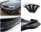 Front Lip 2008-2010 Subaru WRX Hatchback SP Style Front Bumper Lip unpainted