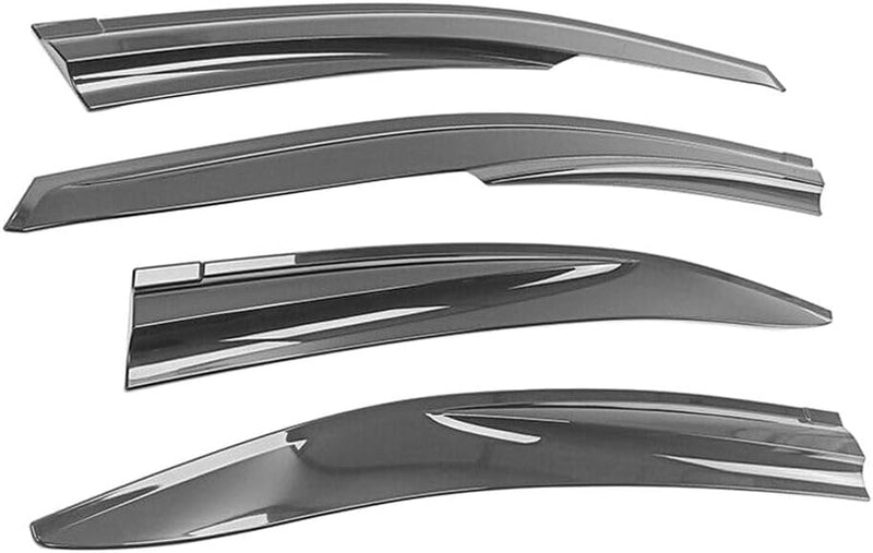 Window Visor 2022-2024 Subaru WRX 5th Mugen Style Window Visor Rain Wind Deflector - Auto Sports Accessories & Performance