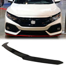 Front Lip 2017-2021 Honda Civic Si & Hatchback HFP Style Front Bumper Lip Kit PU - Auto Sports Accessories & Performance