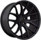 DAI Alloy Wheel Autobahn 18x8.0 | 5x120 | Offset: 35 | Hub: 72.6 Stain Black - Auto Sports Accessories & Performance