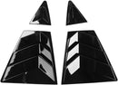 Side Window Louver 2020-2024 Toyota Corolla Sedan 4 door  IKON Style Side Window Louver Visor Guard ABS