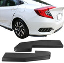 Rear Lip Universal V1 Style Rear Bumper Lip Splitters Guard 2PCS/set