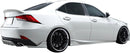 Side Skirt 2014-2020 Lexus IS250 IS300 IS350 AS Style Unpainted Matte Black Side Skirts PP - Auto Sports Accessories & Performance