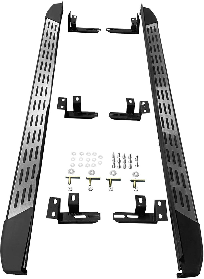 Side Step 2023-2025 Honda CRV CR-V V1 Style 2PCS Running Board Side Step Bar Aluminum - Auto Sports Accessories & Performance