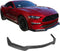 Front Lip 2018-2023 Ford Mustang GT R Spec Style Front Bumper Lip Splitter PP Unpainted Matte Black