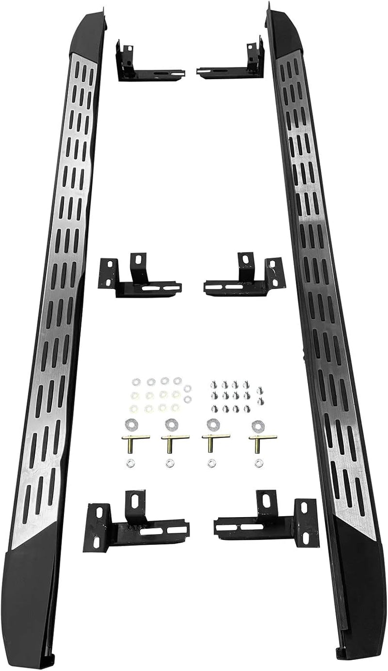 Side Step 2023-2025 Honda CRV CR-V V1 Style 2PCS Running Board Side Step Bar Aluminum - Auto Sports Accessories & Performance