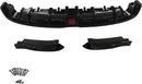 Rear Diffuser for 2022-2024 Civic EX/Touring/Si Sedan Gloss Black Rear Diffuser W/LED+Dual Tip