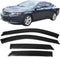 Window Visor 2014-2020 Chevy Impala Slim Style Window Visors - Smoke Tint Acrylic - Auto Sports Accessories & Performance