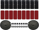 Rear Window Louver Hardware Installation Kit