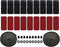 Rear Window Louver Hardware Installation Kit