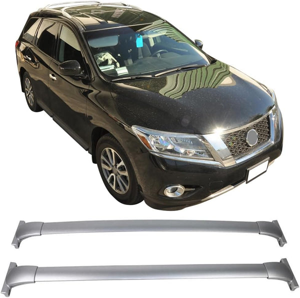 Roof Cross compatiable with Nissan 2013-2020 Pathfinder Roof Rack Luggage Carrier Cross Bar 2PC