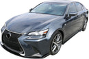 Front Lip 2016-2020 Lexus GS Lexon Style Painted PP Front Bumper Lip Spoiler