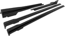 Side Skirt 2022-2025 Subaru WRX D Style Matte Black Side Skirts Extensions 4PCS Side Skirts - PP Unpainted