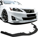 Front Lip 2011-2013 Lexus IS250 IS350 Front Bumper Lip JDM Style PU /P-Magic Style - Auto Sports Accessories & Performance