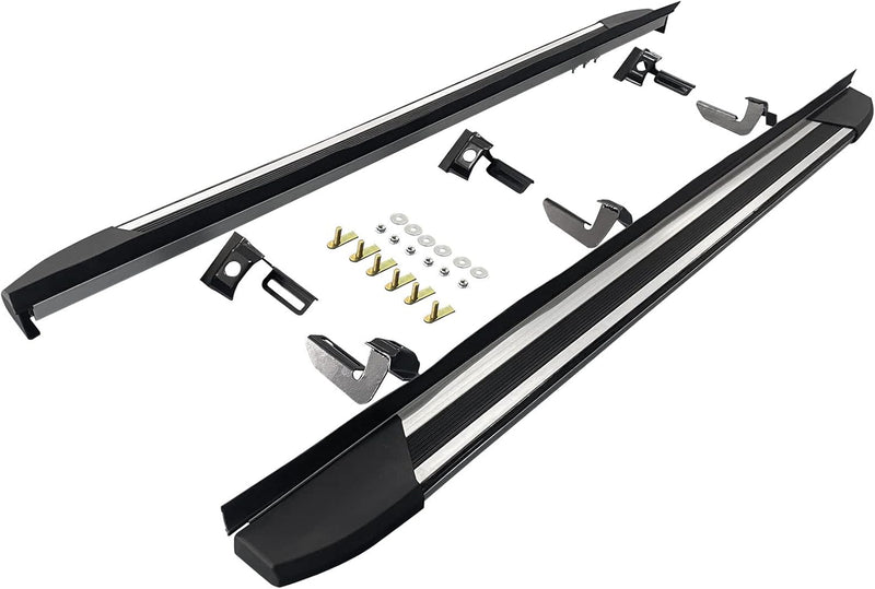 Side Step 2023-2024 Honda CRV CR-V V2 Style 2PCS Running Board Side Step Bar Aluminum