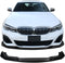 Front Lip 2019-2022 BMW 3 Series G20 M Sport Ikon Front Bumper Lip Unpainted PP