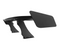 Universal spoiler Universal GT Spoiler 61" WIDTH Unpainted Matte Black bracket height 12.75"