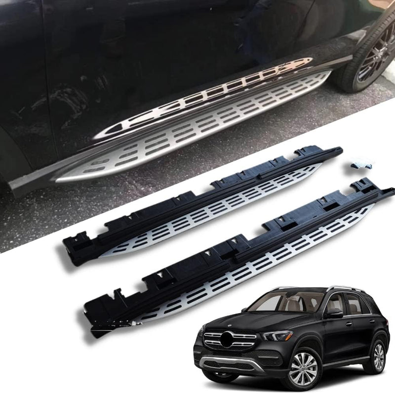 Aluminum Running Board OE Style 2020-2023 Benz W167 V167 Mercedes GLE OE Style Running Boards Nerf Bars