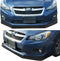 Front Lip 2012-2014 Subaru Impreza IKON V6 Style Unpainted Front Bumper Lip PU