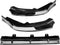 Front Lip compatiable with 2024-2025 Nissan Sentra Glossy Black Polypropylene 3PC Bumper Lip