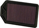 K&N 33-2377 engine air filter washable and reusable Filter fits 2007-2009 Honda CR-V EX EXL LX L4 2.4L - Auto Sports Accessories & Performance