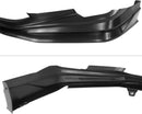 Front lip 2022-2024 Honda Civic Sedan Hatchback Front Bumper Lip Unpainted matte black PP