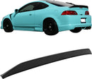 Spoiler 2002-2006 Acura RSX Spoiler D styleuckbille style Wing Matte Black PP Duckbill Type Rear Wing Lip