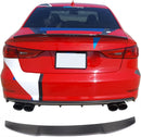 Trunk Spoiler 2014-2020 Audi A3/S3/RS3 Sedan 8V JC Style Rear Trunk Spoiler Wing Real Carbon Fiber