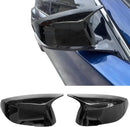 Mirror Cover Compatible With 2014-2023 Infiniti Q50 Q60 Q70 QX30 ABS Plastic Rear View Side Mirror Cover Caps Replacement Pair