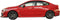 Window Visor Deflector Rain Guard 2015-2021 Subaru WRX /STI sedan and 2012-2016 Subaru Impreza Sedan Only ( Not fit for hatchback)